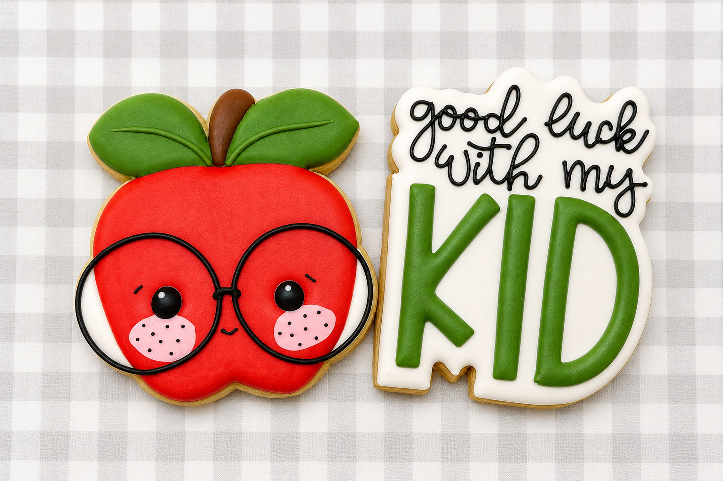 Good Luck with My Kid Cookie Set