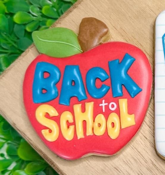 Back to school - Single cookies