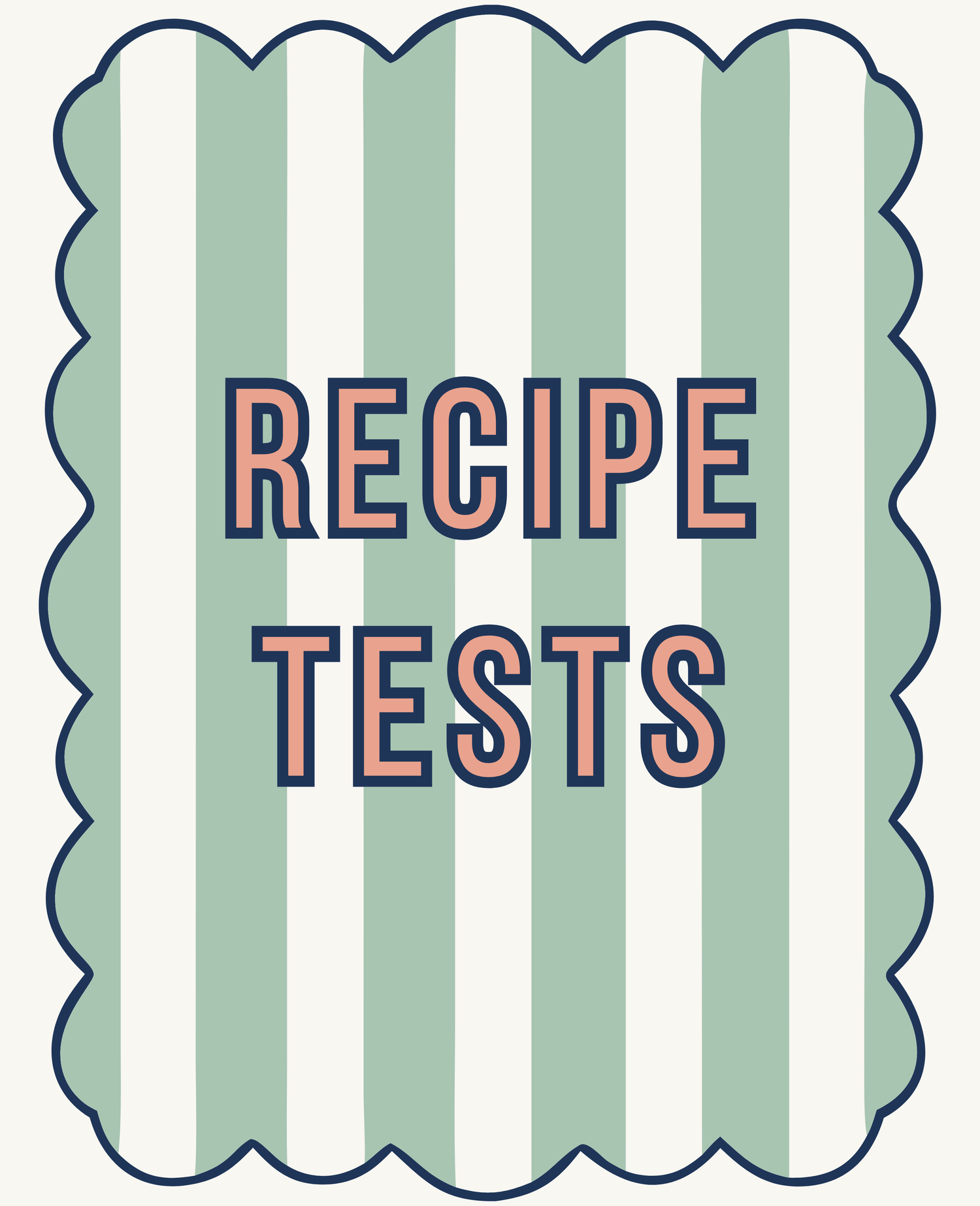 RECIPE TEST DROP