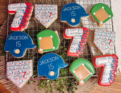Hand-Piped/Printed Combination Sugar Cookies