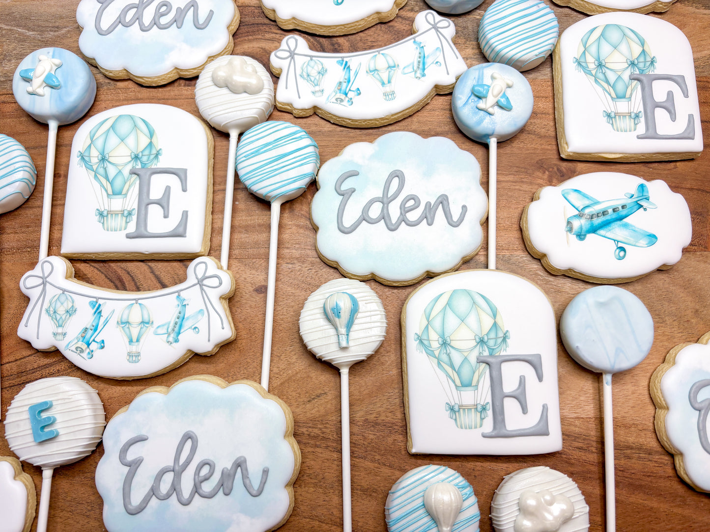 Hand-Piped/Printed Combination Sugar Cookies