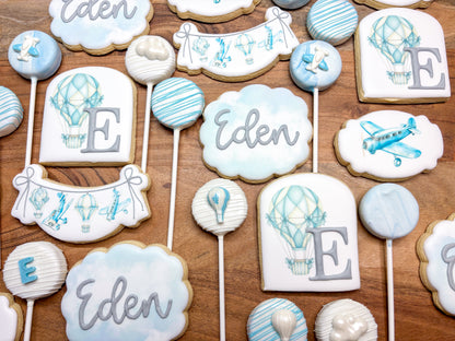 Hand-Piped/Printed Combination Sugar Cookies