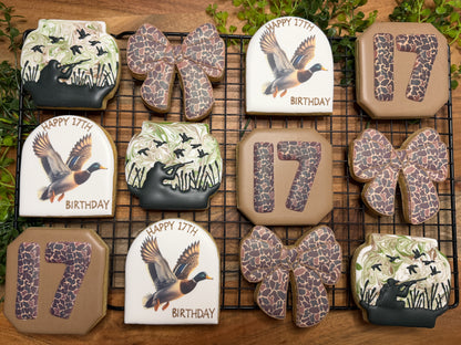 Hand-Piped/Printed Combination Sugar Cookies