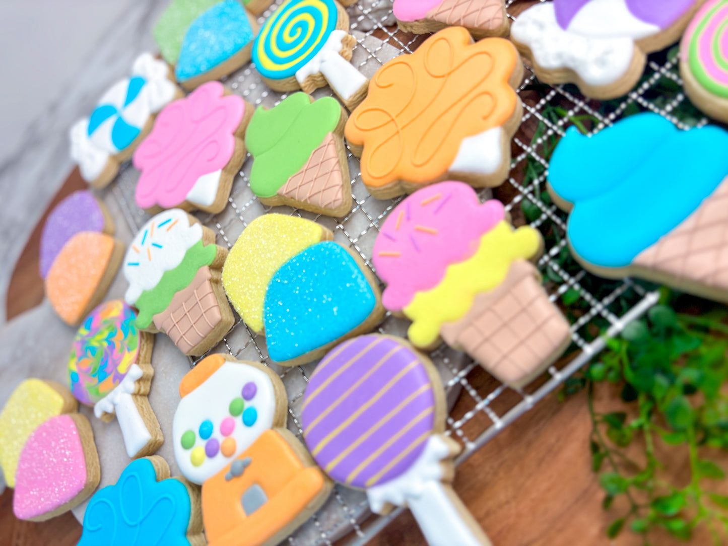 Hand Piped Cookies