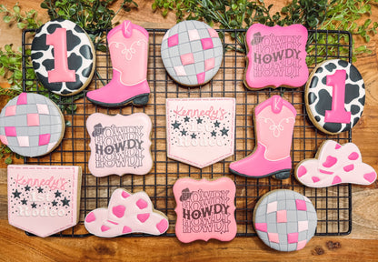 Hand-Piped/Printed Combination Sugar Cookies