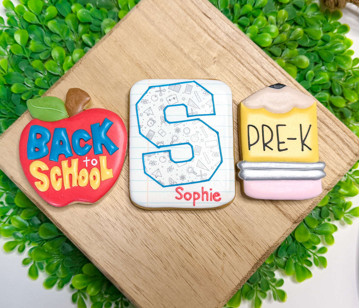 Back to School Cookie Set